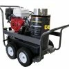 BE HW3513HAD Pressure Washer 3500 PSI 389cc Honda Hot Water -Outlet Pressure Washers Store be hw3513had