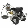 MI-T-M CA-2403-1MMH Pressure Washer 2400 PSI Cold Water -Outlet Pressure Washers Store ca 2403 1mmh with larger handles with wand holder