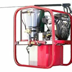 Hot-2-Go Hot2Go SK40004HH Gas Hot Washer Pressure Washer 4000 PSI 389cc Honda Skid Mount